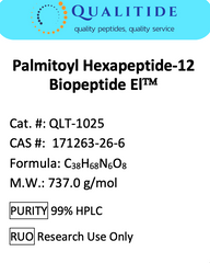 Palmitoyl Hexapeptide-12 (Biopeptide El™)