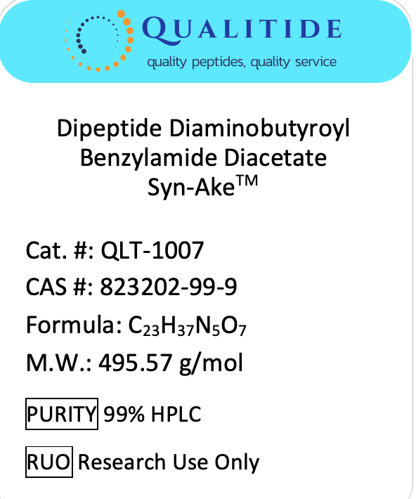 Dipeptide Diaminobutyroyl Benzylamide Diacetate (SYN-AKE®)