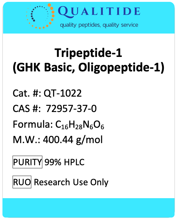 Tripeptide-1 (GHK Basic, Oligopeptide-1)_Chemical Info