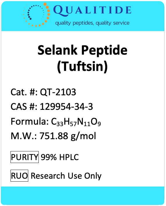Selank (Tuftsin) Peptide_Chemical Info